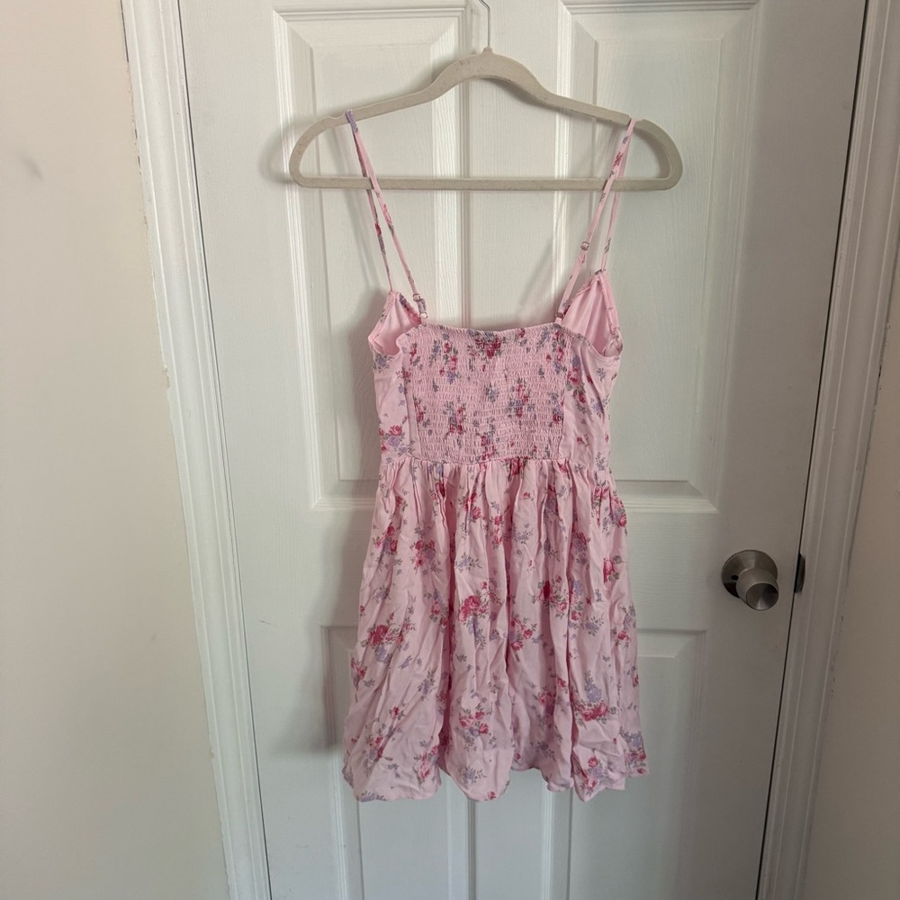 Streetwear Society Light Pink Floral Dress